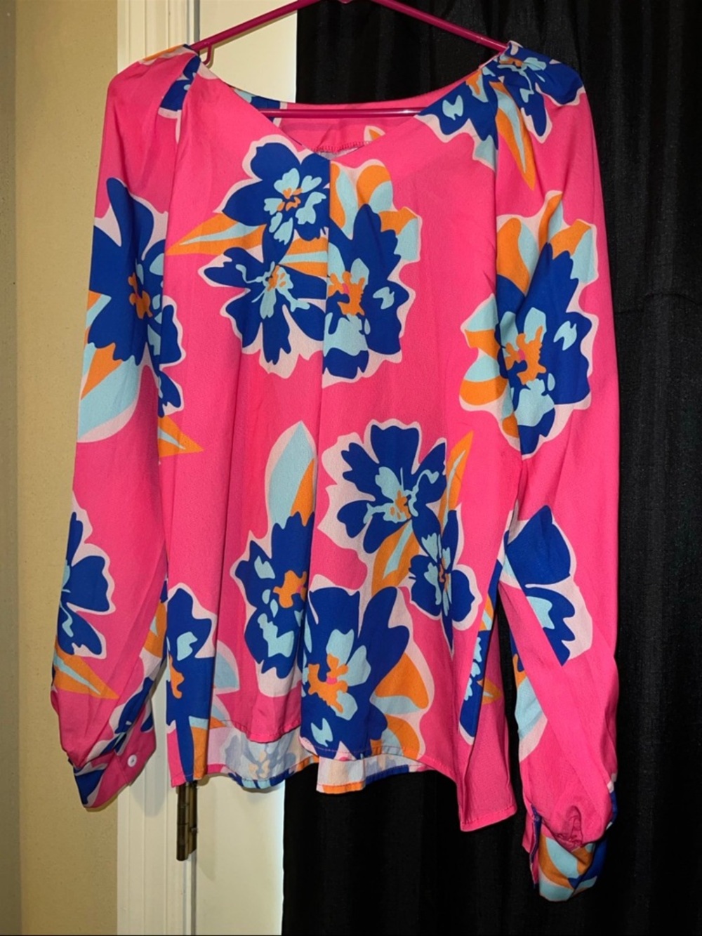 Floral Long Sleeve Blouse